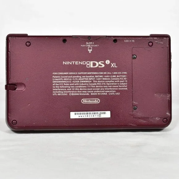 Nintendo DSi XL Handheld Video Game Console with Stylus Charger 3 Games Case - Picture 5 of 16